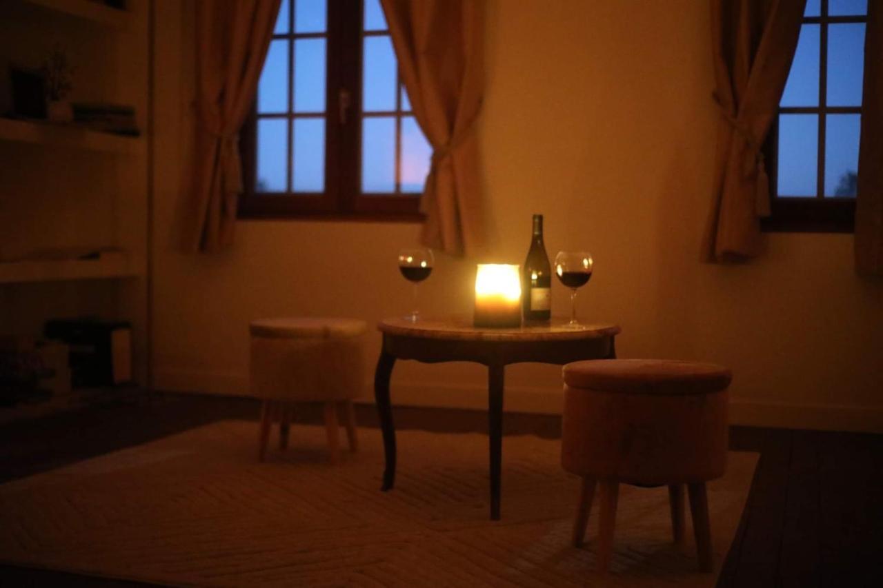 La Montrieuse, Chambre Individuelle Avec Sauna Et Baignoire Spa Naveil Zewnętrze zdjęcie